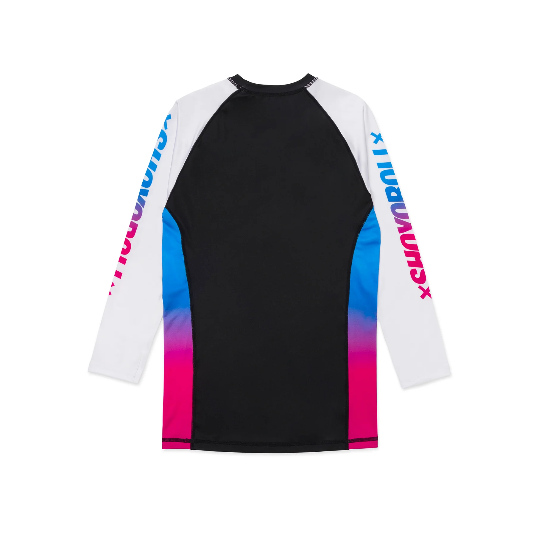 Retro Gradient Training Rash Guard LS (Blue-Pink)(Ambassador) - Image 2