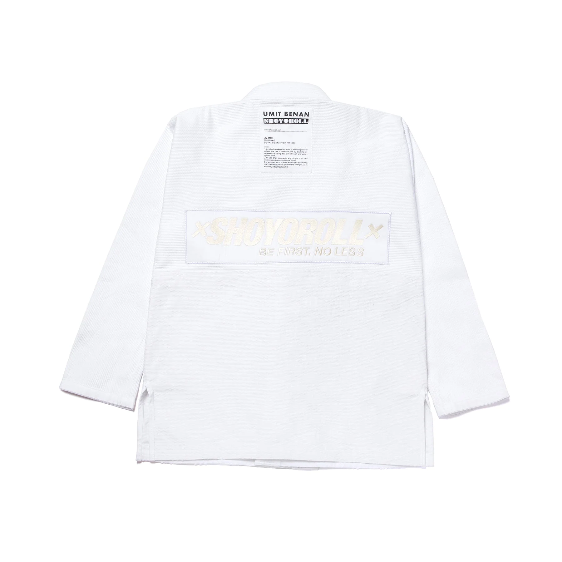 Umit Benan Kimono V1 (White/Beige) (Reserve) - Image 4