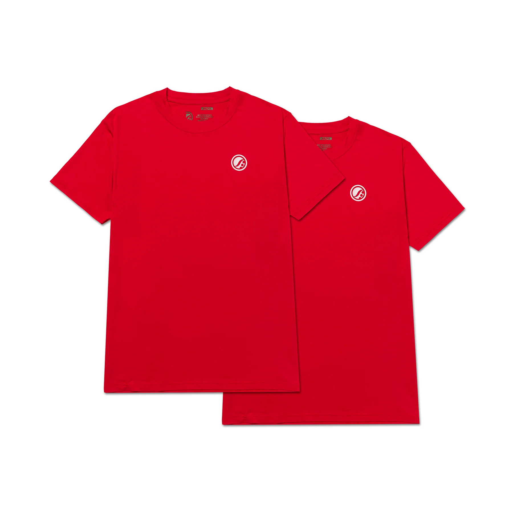 WAZAir Training T Shirt 2-Pack (Slim Fit) 25 White Logo - Image 8